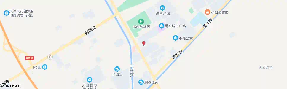 天津生态城第一小学_公交站地图_天津公交_妙搜公交查询2025