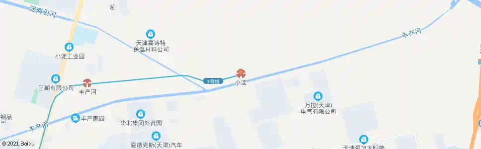 天津小淀站_公交站地图_天津公交_妙搜公交查询2025