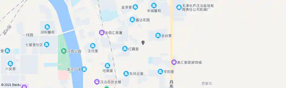 天津星海新苑_公交站地图_天津公交_妙搜公交查询2025