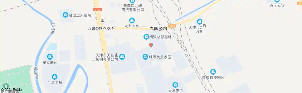 天津城际美景_公交站地图_天津公交_妙搜公交查询2025