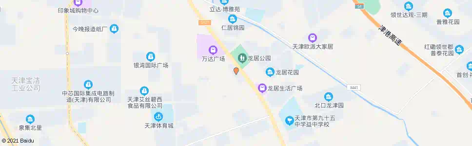 天津龙府花园_公交站地图_天津公交_妙搜公交查询2025