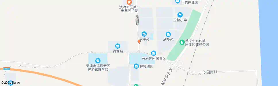 天津欣嘉园公交站_公交站地图_天津公交_妙搜公交查询2025