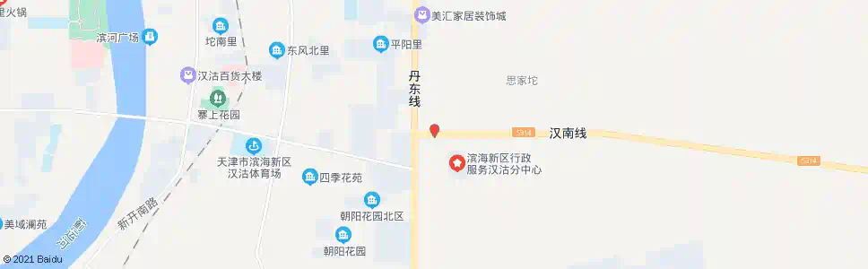 天津盐场三化_公交站地图_天津公交_妙搜公交查询2025