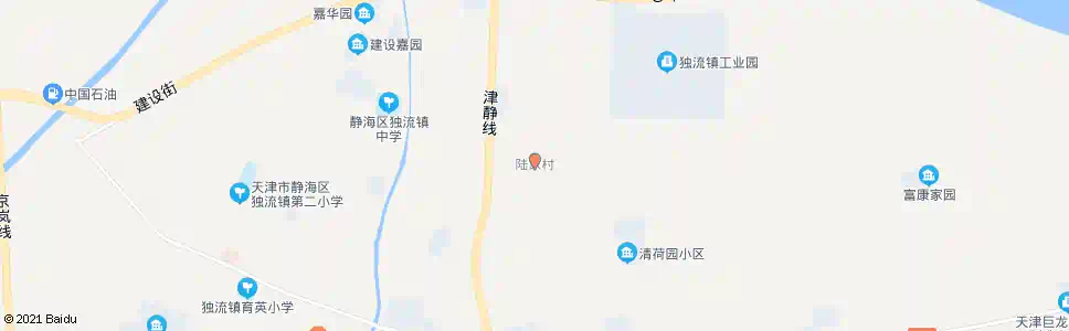天津陆家村_公交站地图_天津公交_妙搜公交查询2025