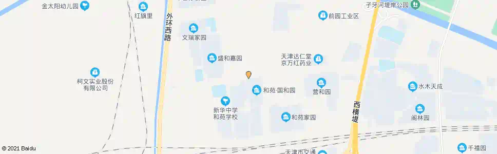 天津营浮路_公交站地图_天津公交_妙搜公交查询2025