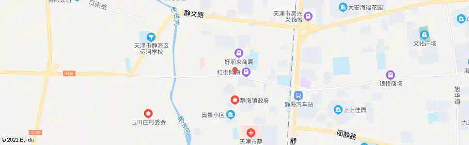 天津静海邮电局_公交站地图_天津公交_妙搜公交查询2025