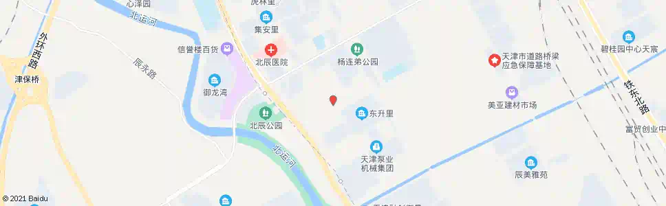 天津果园南道(丹凤里)_公交站地图_天津公交_妙搜公交查询2025