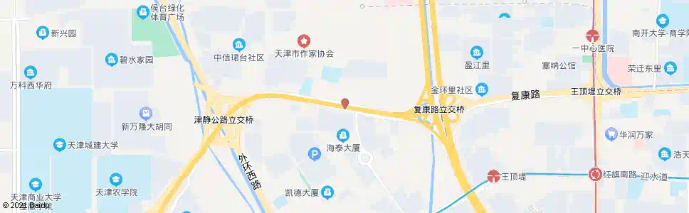天津新技术产业园区_公交站地图_天津公交_妙搜公交查询2025