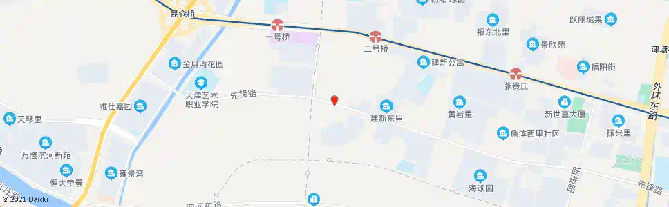 天津欣园小区_公交站地图_天津公交_妙搜公交查询2025