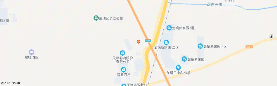 天津金锅生态园_公交站地图_天津公交_妙搜公交查询2025