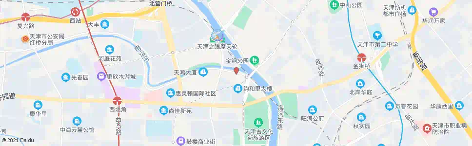 天津天奕商城_公交站地图_天津公交_妙搜公交查询2025