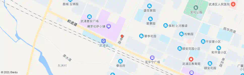 天津翠亨路武清城际站_公交站地图_天津公交_妙搜公交查询2025