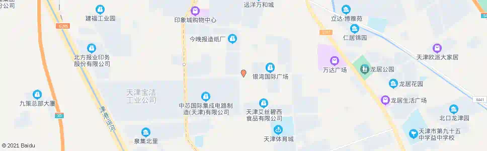 天津兴华五支路_公交站地图_天津公交_妙搜公交查询2025