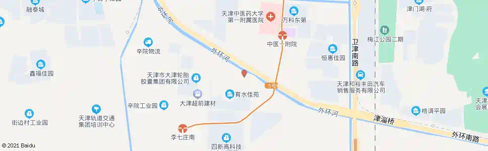 天津中兴道_公交站地图_天津公交_妙搜公交查询2025