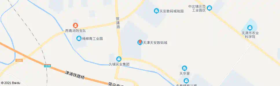 天津天安数码城_公交站地图_天津公交_妙搜公交查询2025