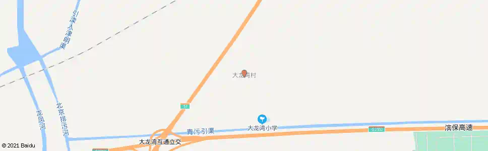 天津大龙湾村_公交站地图_天津公交_妙搜公交查询2025