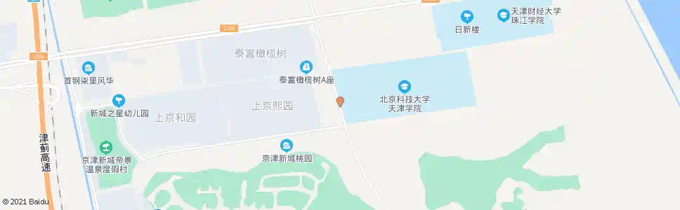 天津北京科技大学天津分院_公交站地图_天津公交_妙搜公交查询2025