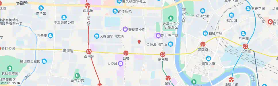 天津鼓楼东(美奥口腔)_公交站地图_天津公交_妙搜公交查询2025