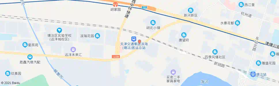 天津滨海客运总站_公交站地图_天津公交_妙搜公交查询2025