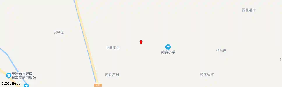天津田泗庄村_公交站地图_天津公交_妙搜公交查询2025