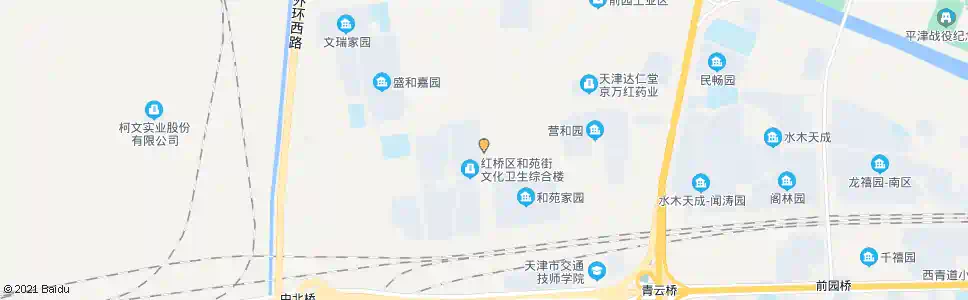天津国和园_公交站地图_天津公交_妙搜公交查询2025