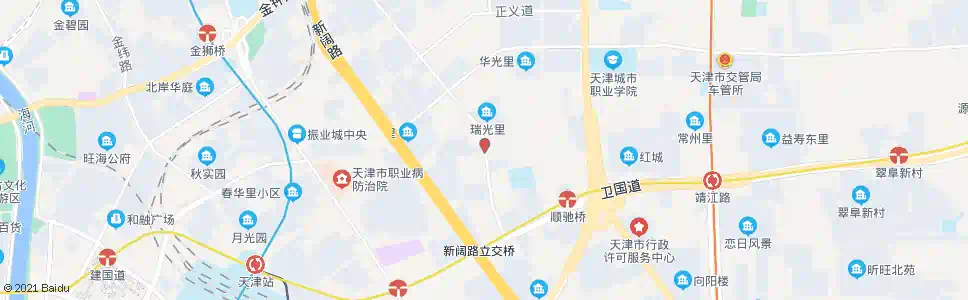 天津井冈山路公交站_公交站地图_天津公交_妙搜公交查询2025