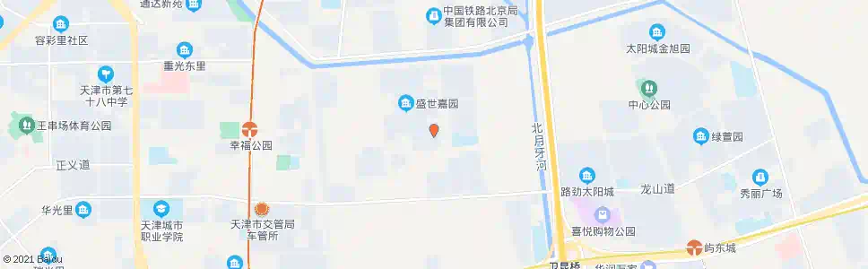 天津荷塘月色家园_公交站地图_天津公交_妙搜公交查询2025