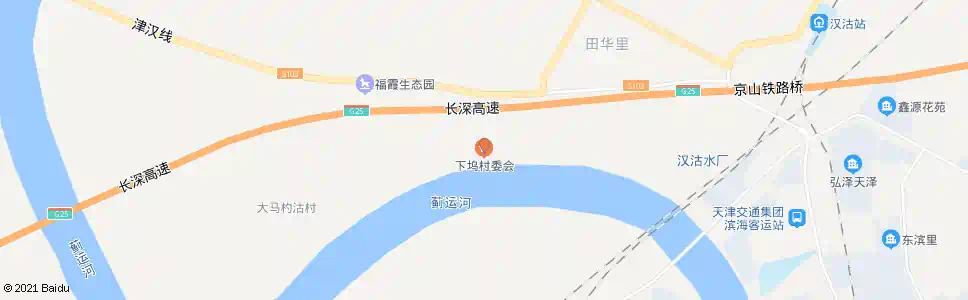 天津下坞村委会_公交站地图_天津公交_妙搜公交查询2025