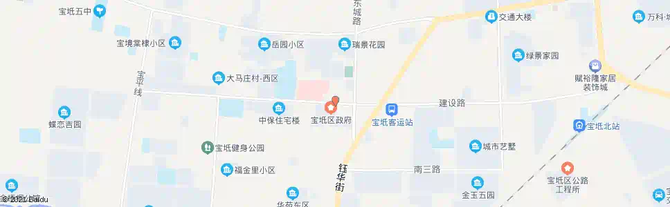天津宝坻档案局_公交站地图_天津公交_妙搜公交查询2025