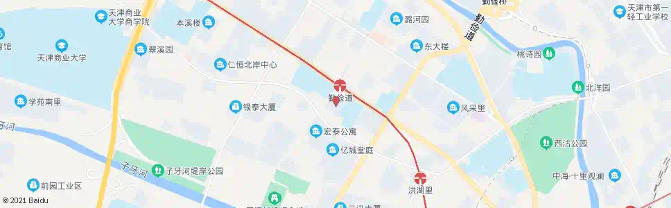天津泉富家园_公交站地图_天津公交_妙搜公交查询2025