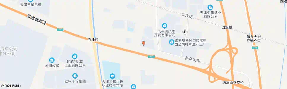 天津卓达科技_公交站地图_天津公交_妙搜公交查询2025