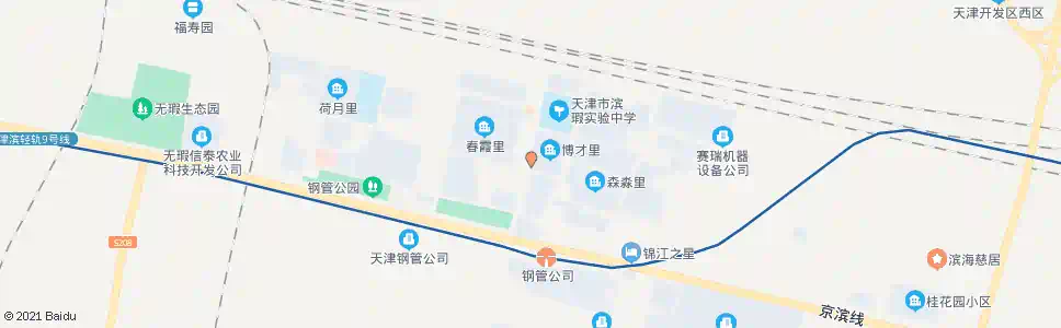 天津无暇花园_公交站地图_天津公交_妙搜公交查询2025