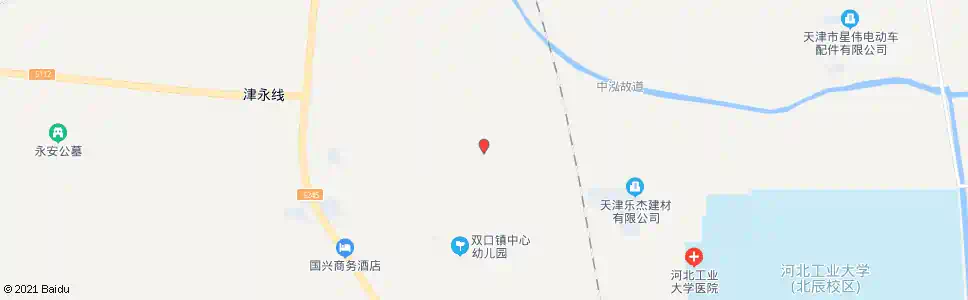 天津双口二村_公交站地图_天津公交_妙搜公交查询2025