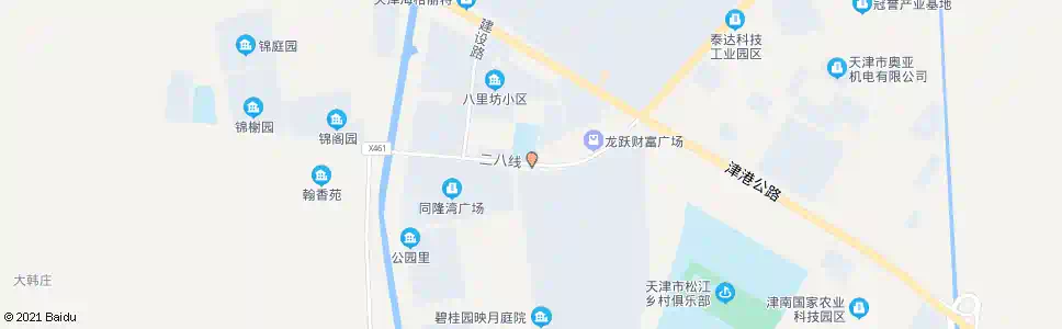 天津八里台第一小学_公交站地图_天津公交_妙搜公交查询2025