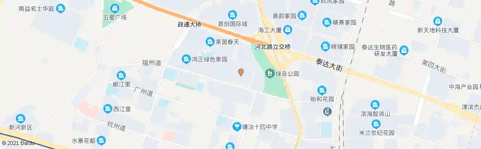 天津滨海名都_公交站地图_天津公交_妙搜公交查询2025