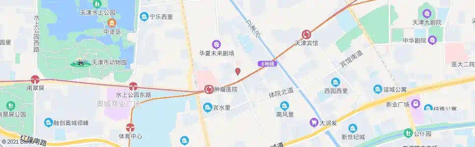 天津体北站_公交站地图_天津公交_妙搜公交查询2025