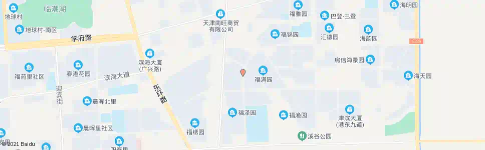 天津福润园_公交站地图_天津公交_妙搜公交查询2025
