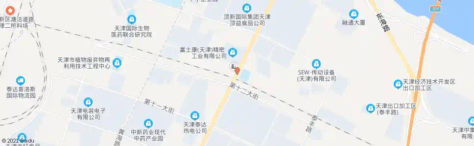 天津泰达公交公司(滨海新区公交公司)_公交站地图_天津公交_妙搜公交查询2025