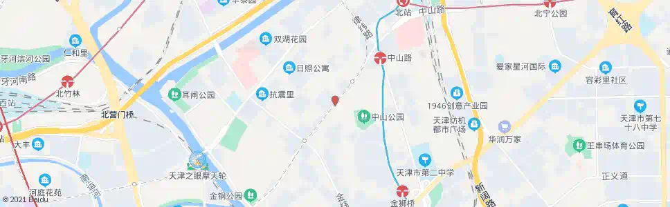 天津宙纬路_公交站地图_天津公交_妙搜公交查询2025