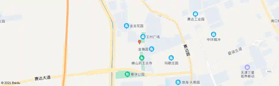 天津药王庙公园_公交站地图_天津公交_妙搜公交查询2025
