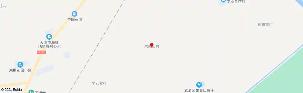 天津大周庄_公交站地图_天津公交_妙搜公交查询2025