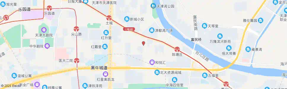 天津洪泽花园_公交站地图_天津公交_妙搜公交查询2025