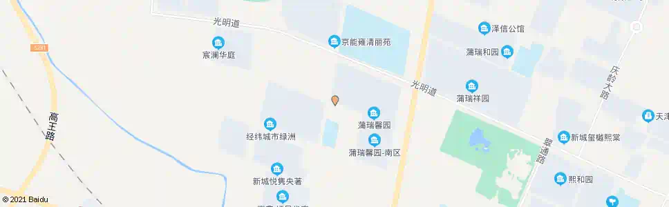 天津蒲瑞馨园中区_公交站地图_天津公交_妙搜公交查询2025