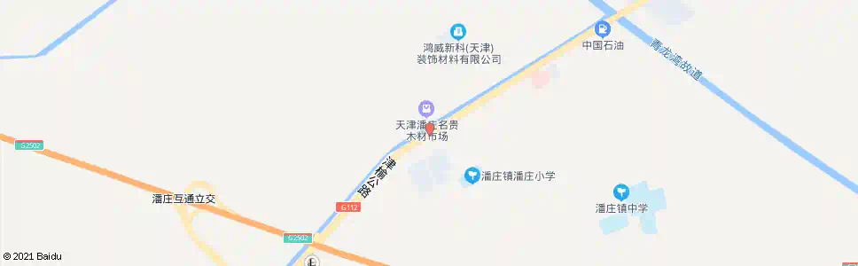 天津物流园_公交站地图_天津公交_妙搜公交查询2025