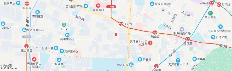 天津书香园_公交站地图_天津公交_妙搜公交查询2025