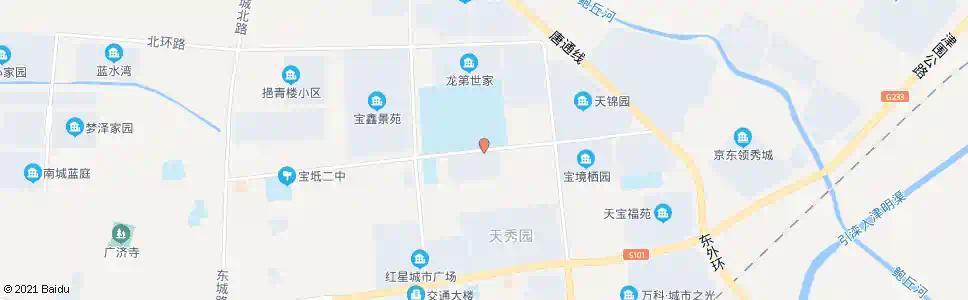 天津宝坻一中_公交站地图_天津公交_妙搜公交查询2025