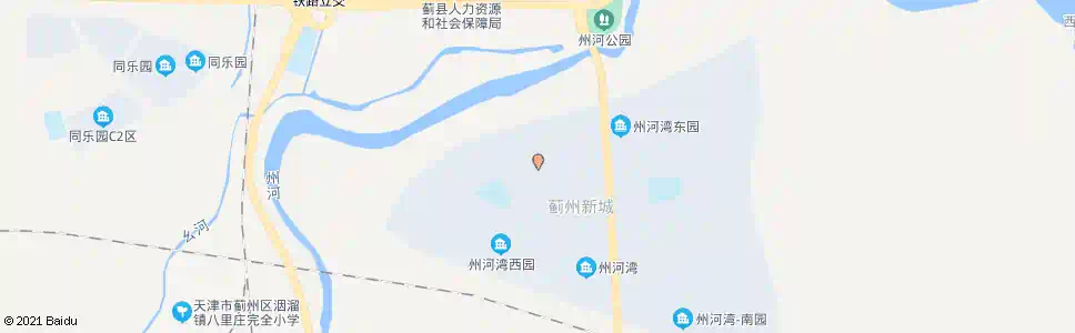 天津西山北头一村北_公交站地图_天津公交_妙搜公交查询2025