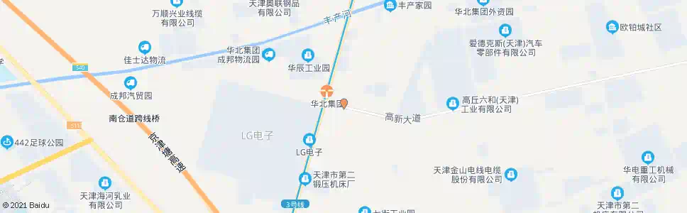 天津高新大道津围线_公交站地图_天津公交_妙搜公交查询2025