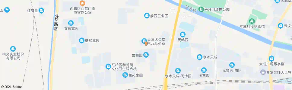 天津营瑞路_公交站地图_天津公交_妙搜公交查询2025