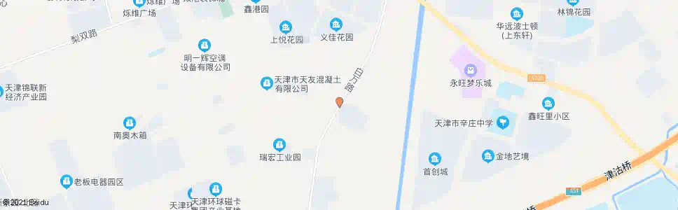 天津白糖口_公交站地图_天津公交_妙搜公交查询2025